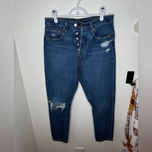 501 short skinny jeans, Levi’s